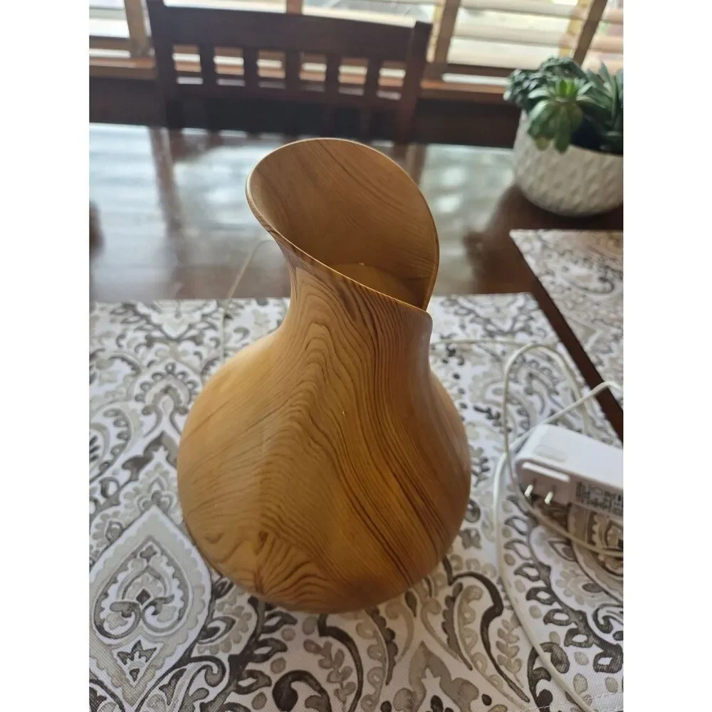 Wood Grain Aroma Diffuser - Natural Light Brown